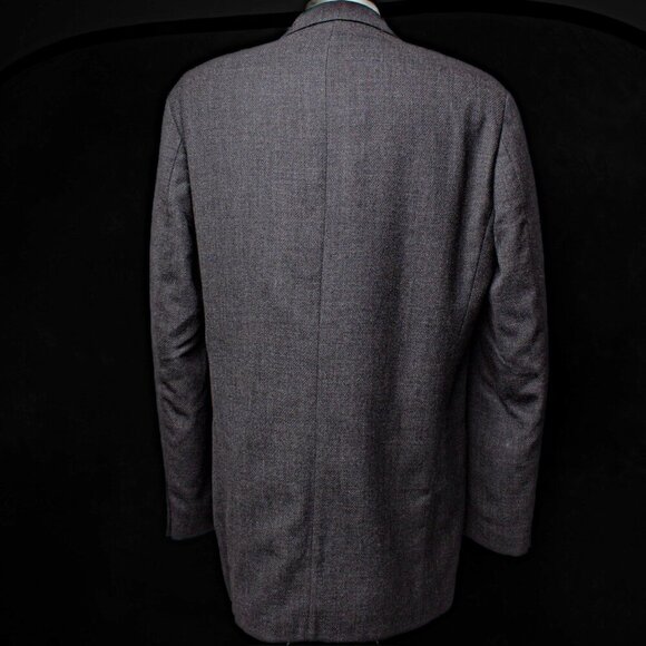 Mens Wool Blend Blazer | Hugo Boss | 44 L | Classic Fit Double-Breasted 3-Button - Picture 2 of 7
